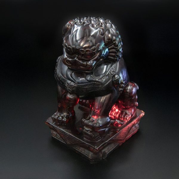 A Middle Qing Dynasty glass bead